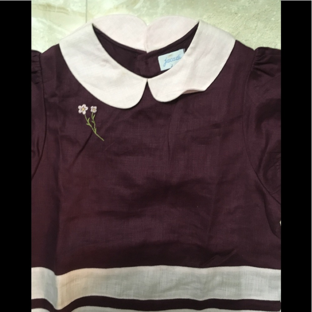 JACADI LINEN DRESS - Picture 2 of 3